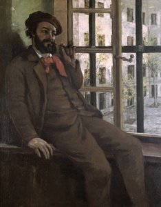 Self Portrait at Sainte-Pelagie, 1871 by Gustave Courbet